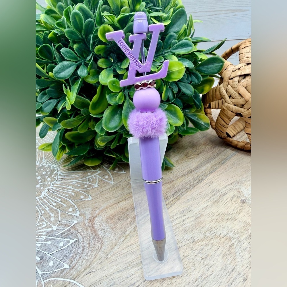 Designer Inspired Handmade Beaded Pen
